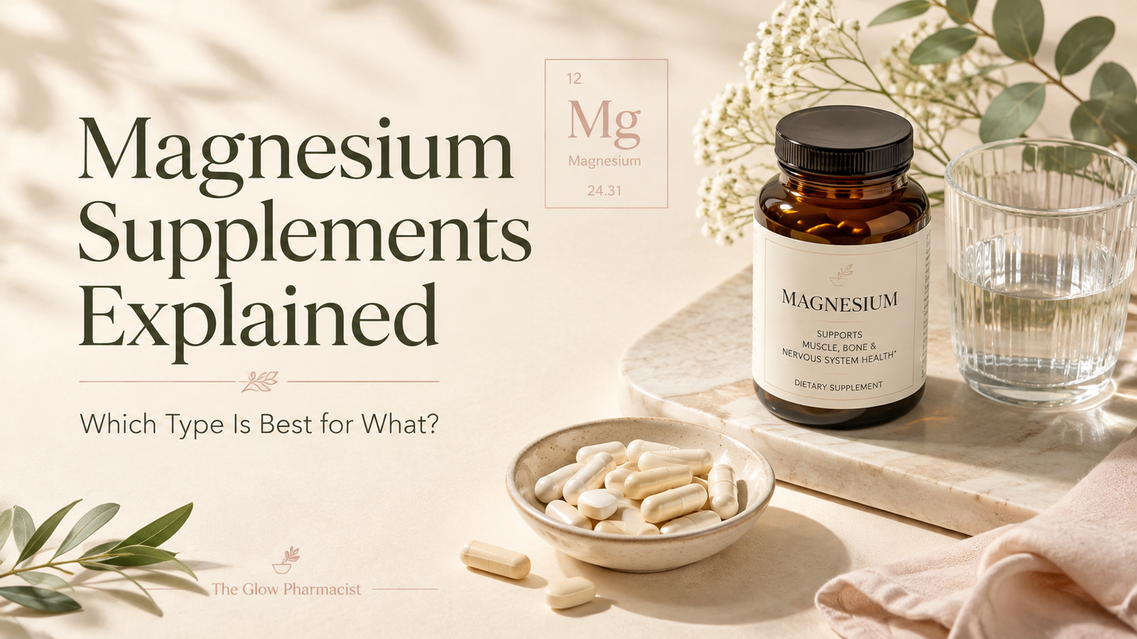 Magnesium Supplements Explained: Which Type Is Best for What?